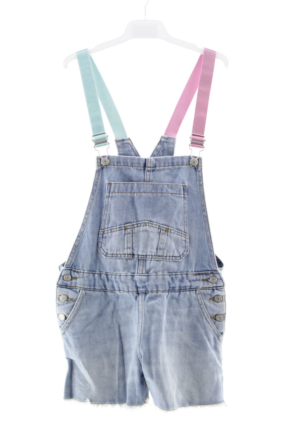 Pantalon de peto de Zara de la talla 8 años de denim de segunda mano