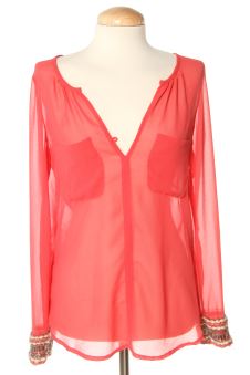 Blusa a maniche lunghe S Trafaluc, foto 1 di 2