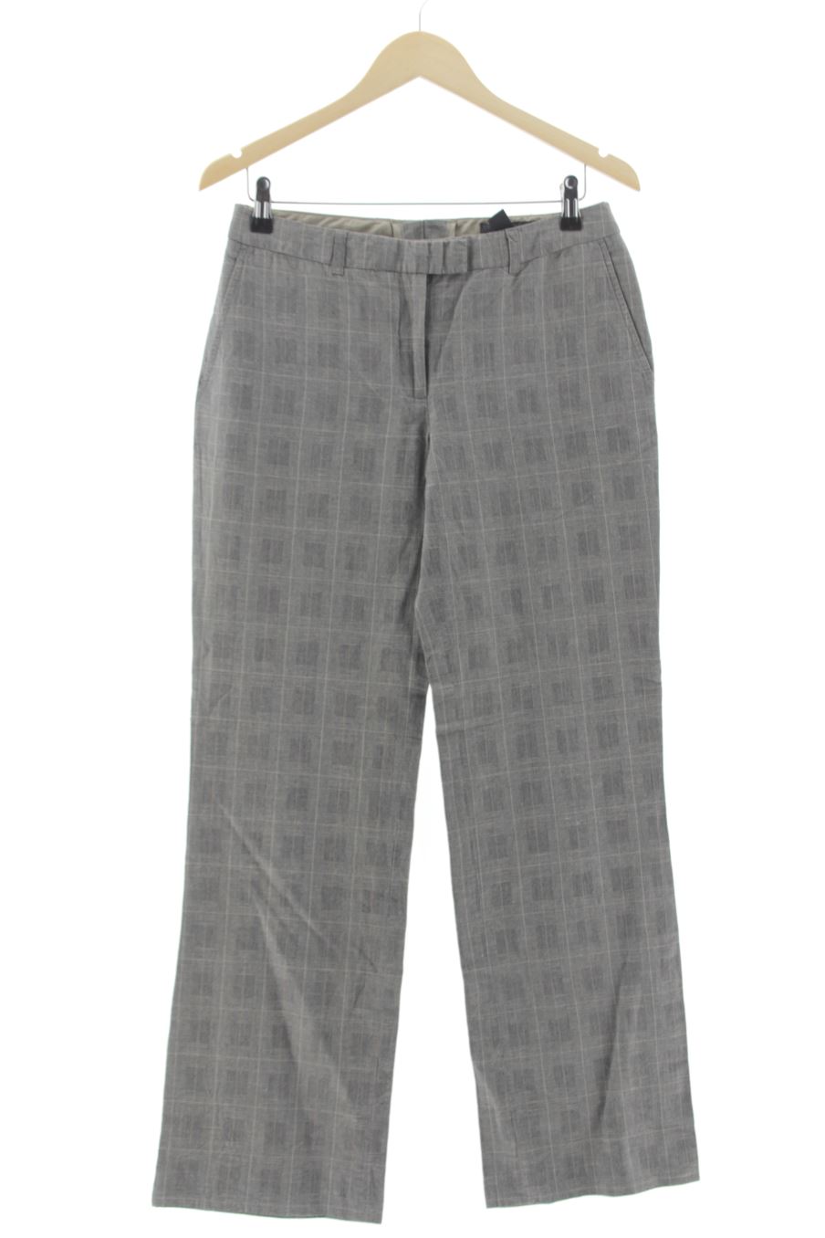 Pantalón de H&M de la talla 38, de color cuadros