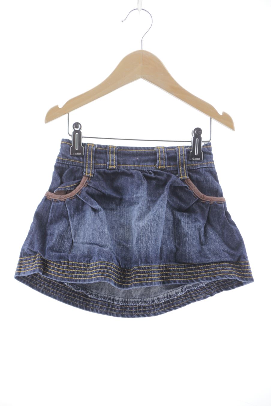 Jupe Benetton de la taille 3 ans de denim de seconde main