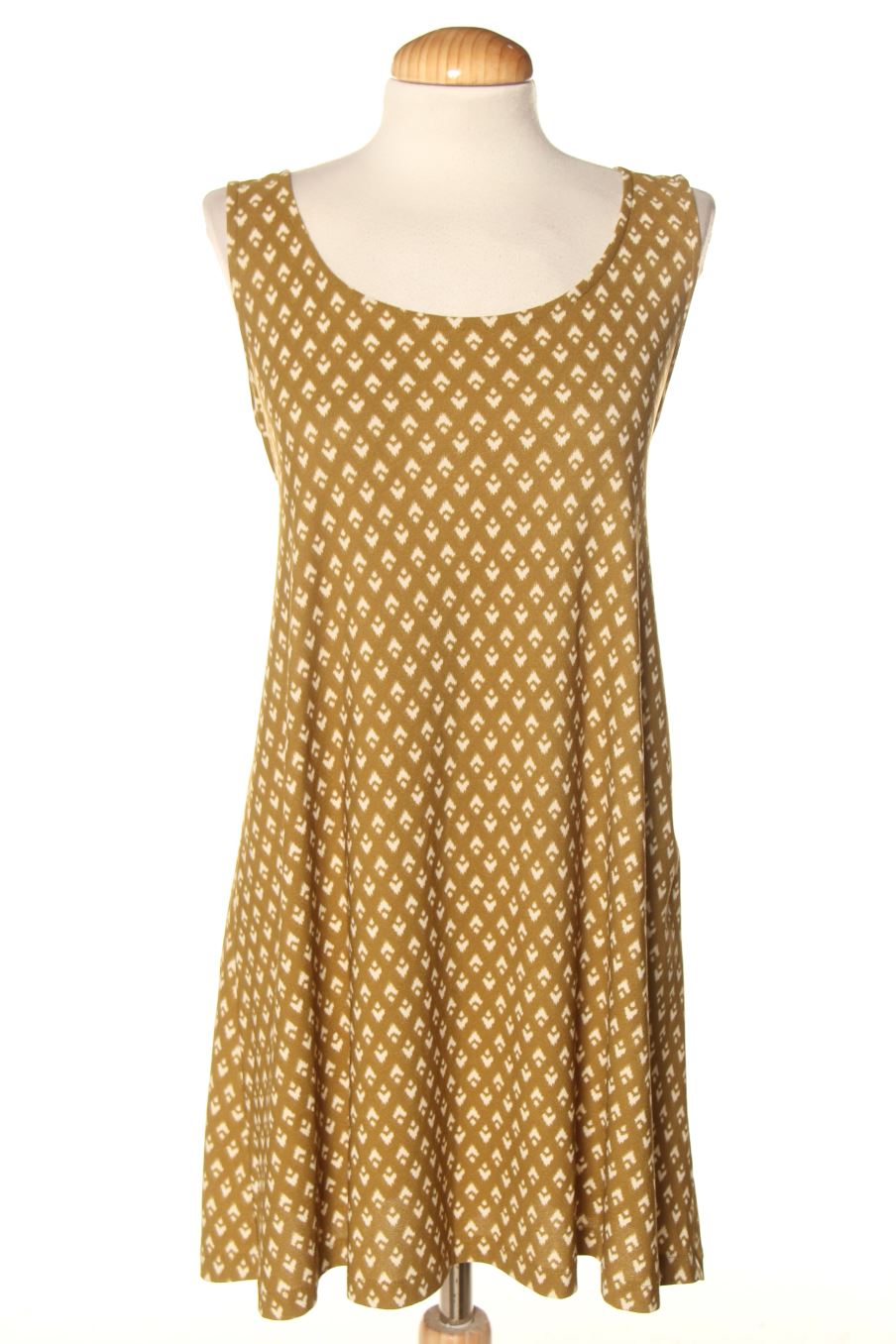 Vestido casual de Mango de la talla XS, de color verde