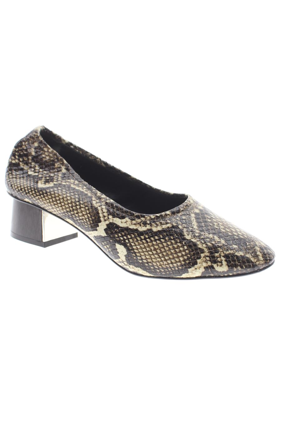 Zapatos de tacon de Uterqüe de la talla 37, de color animal print de