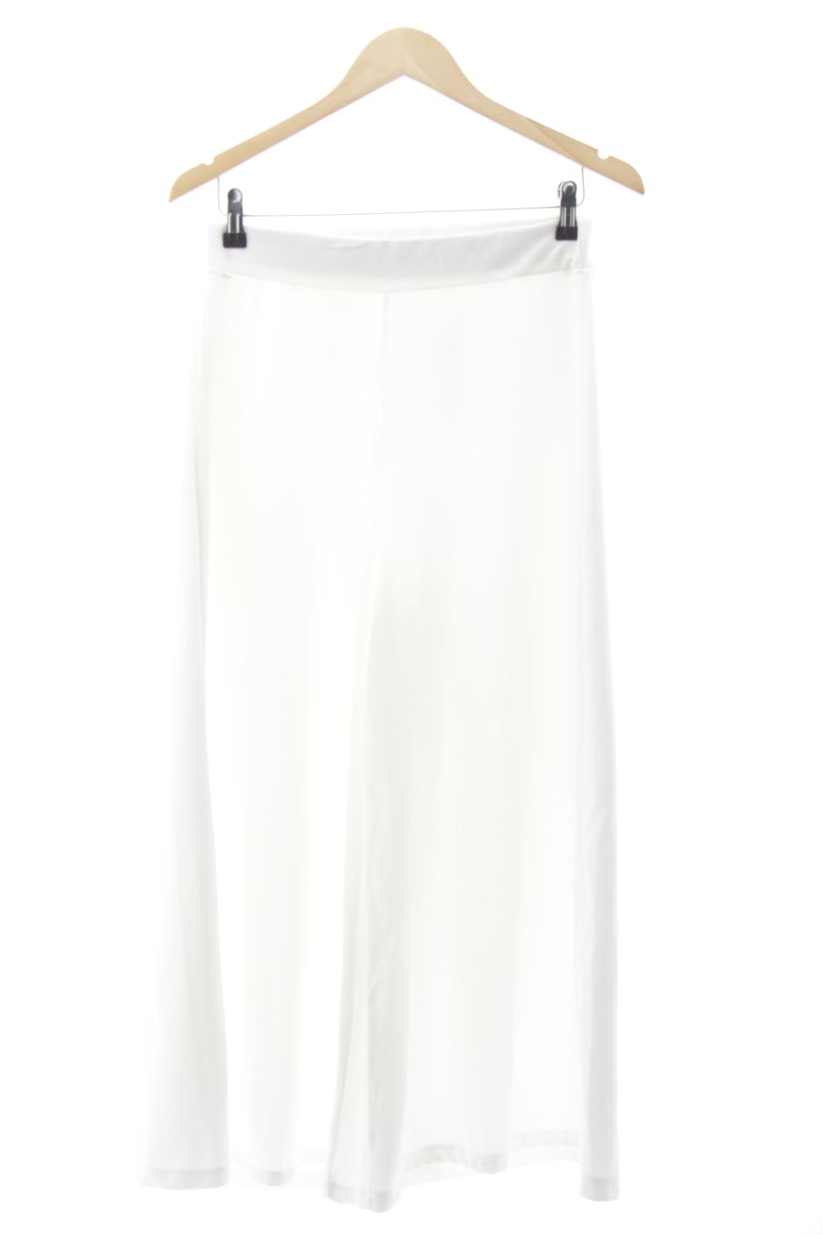 Pantalon Made in italy de la taille L, de couleur blanc