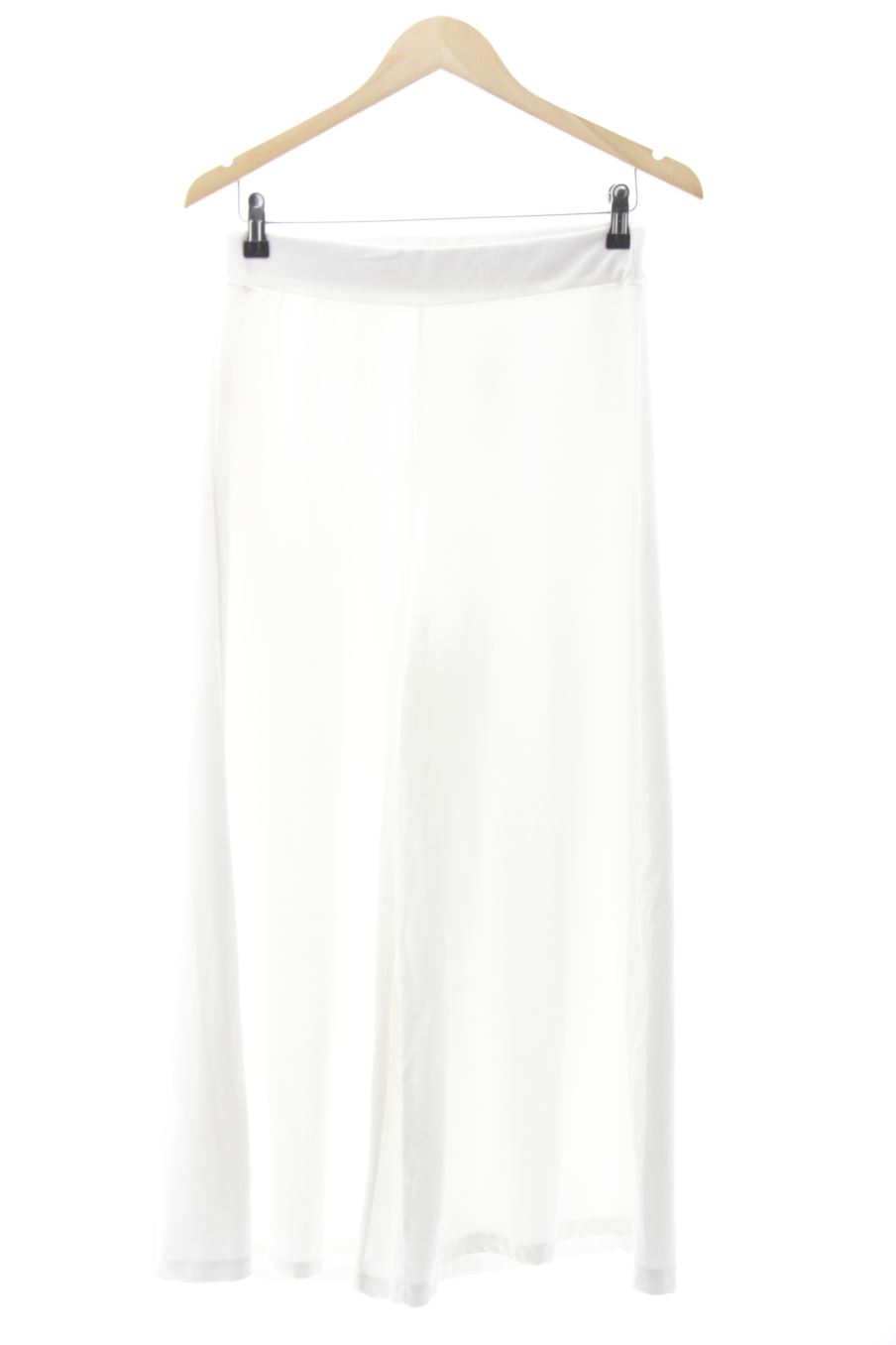 Pantalon Made in italy de la taille L, de couleur blanc