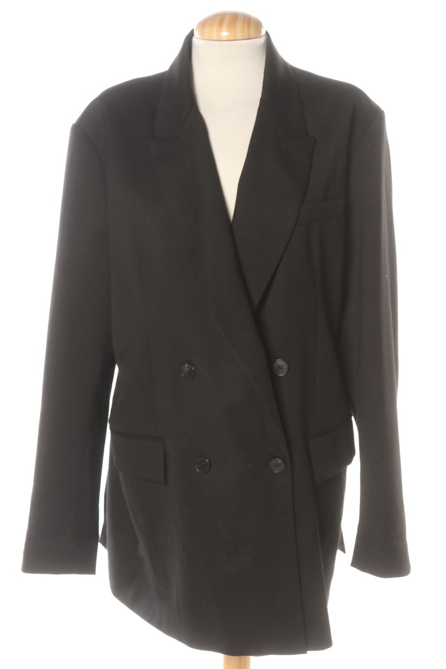 Blazer de Zara de la talla M, de color nero