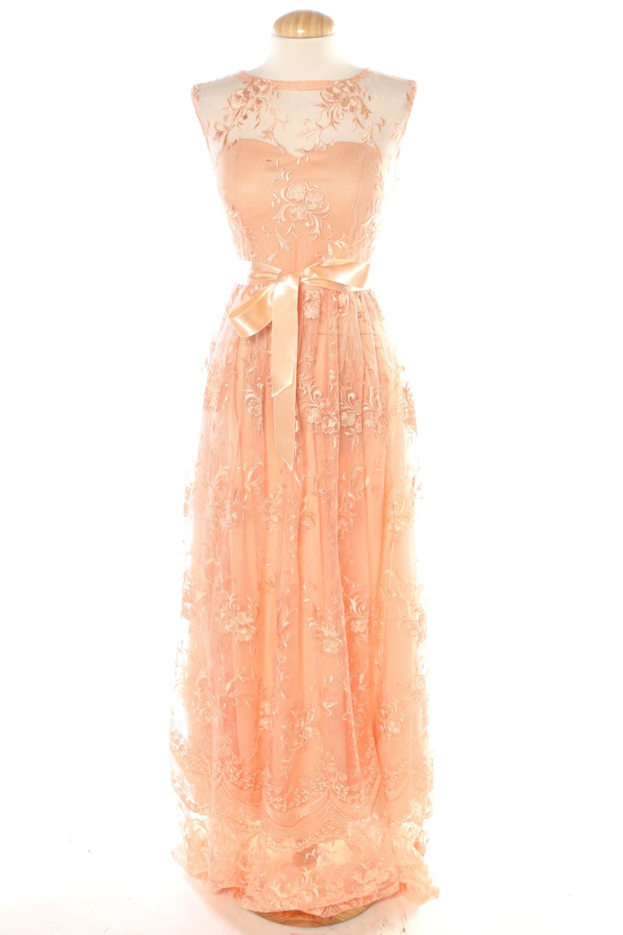 Vestito de maribel ruiz de la talla 38, de color rosa