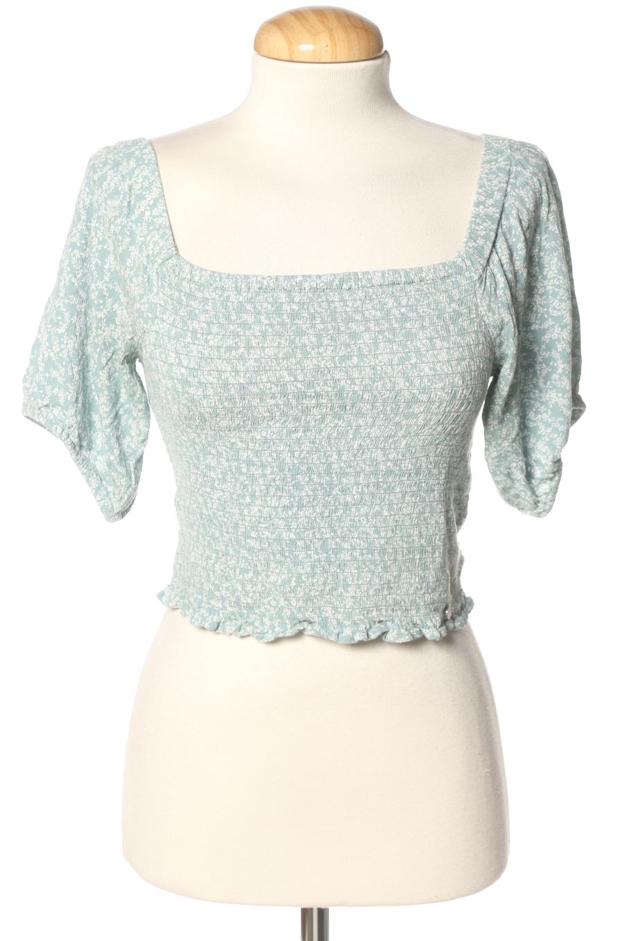 Top de Green coast de la talla M, de color fiori