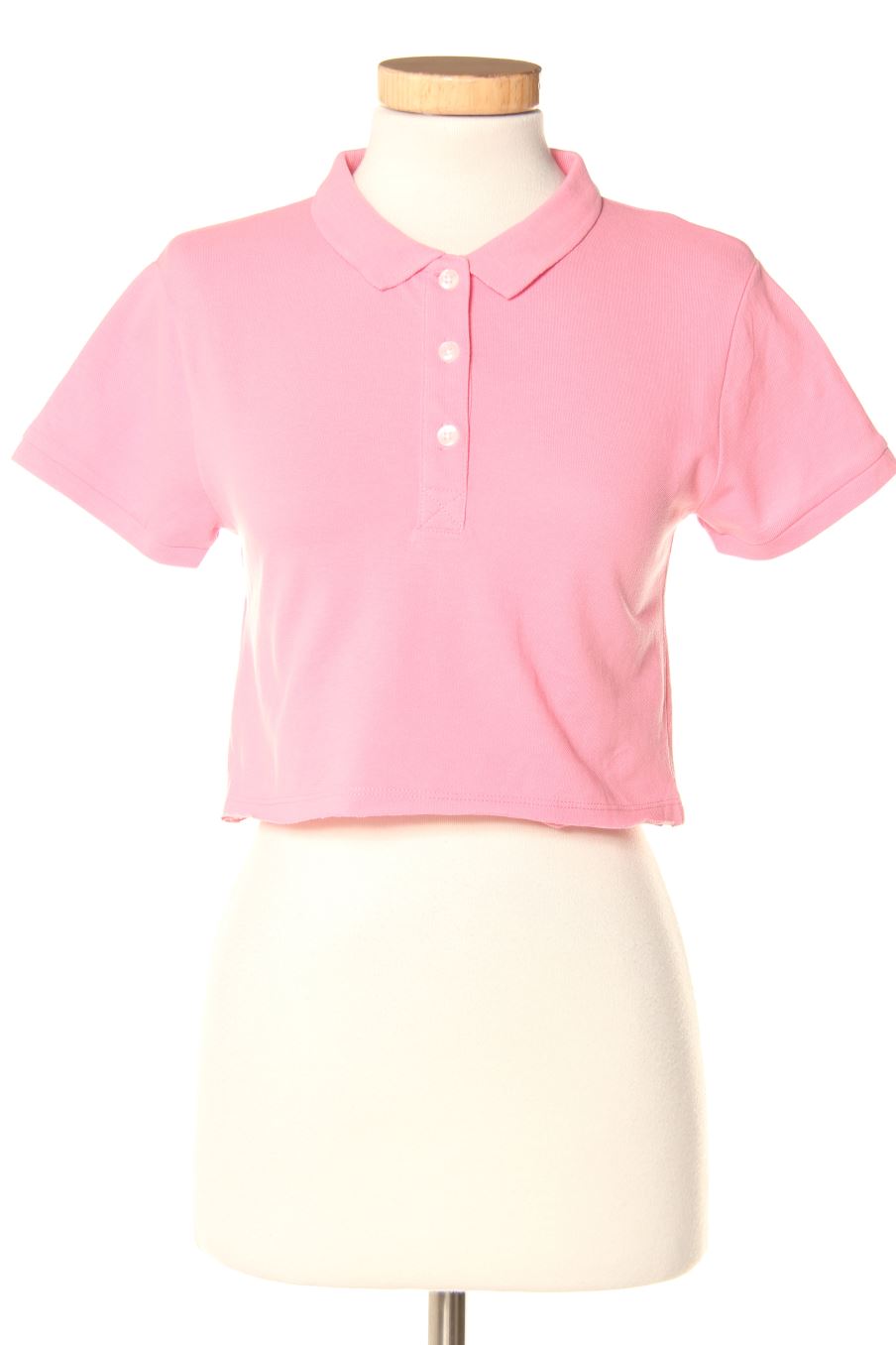 Poloshirt von Mango Größe S, Farbe Rosa, für