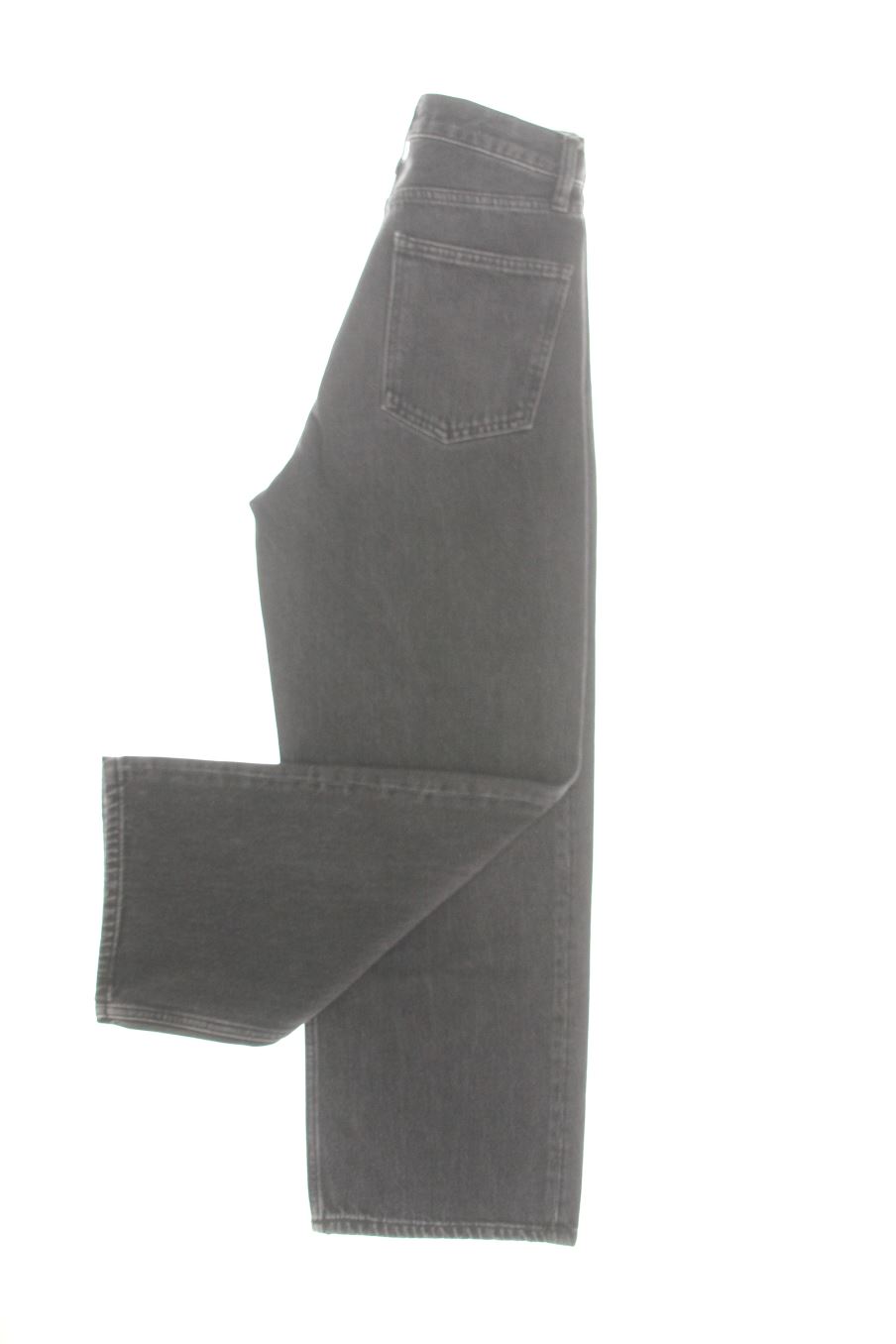 Vaqueros de Mango de la talla 38, de color negro de ropa vaquera