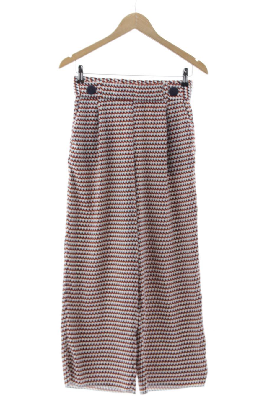 Pantalon Casual ZARA TRAFALUC de la taille XS de couleur imprimes
