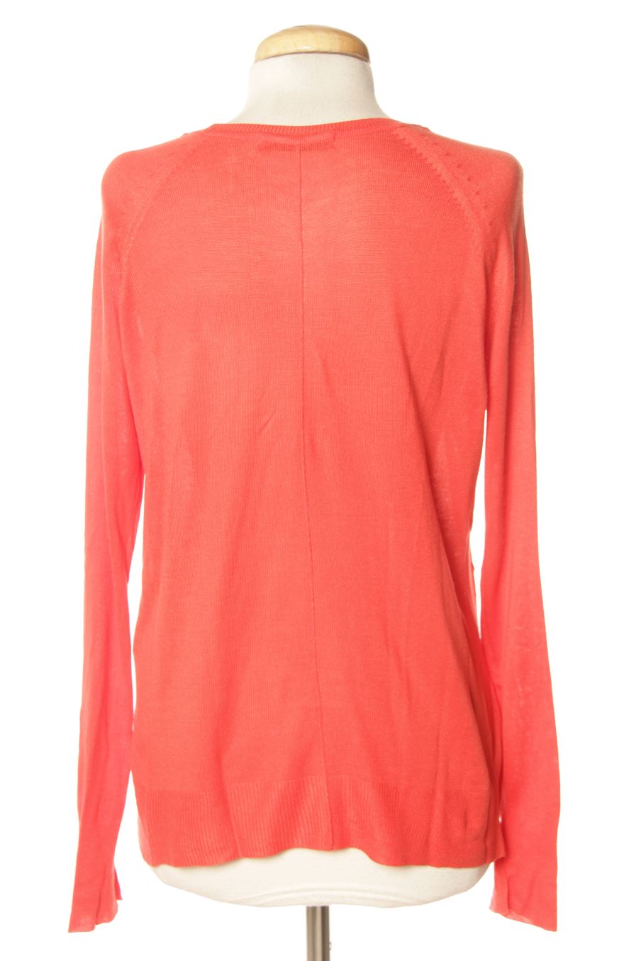 Pull Zara de la taille S, de couleur corail