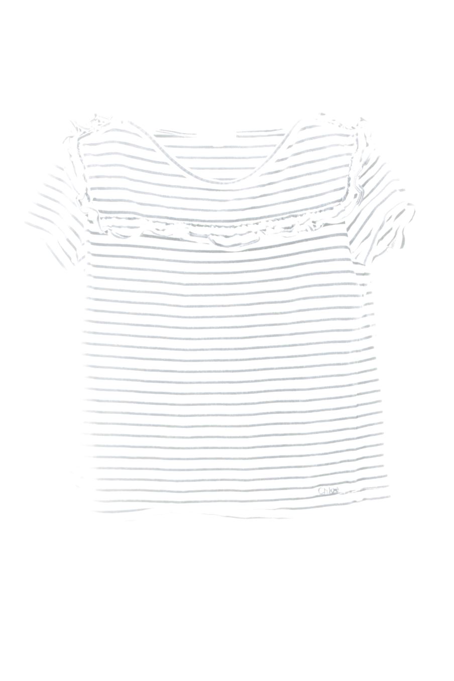 gebraucht Chloé Kurzärmeliges T-Shirt Größe 116