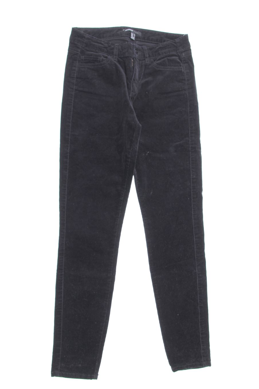 Pantalon Mango de la taille 34, de couleur noir