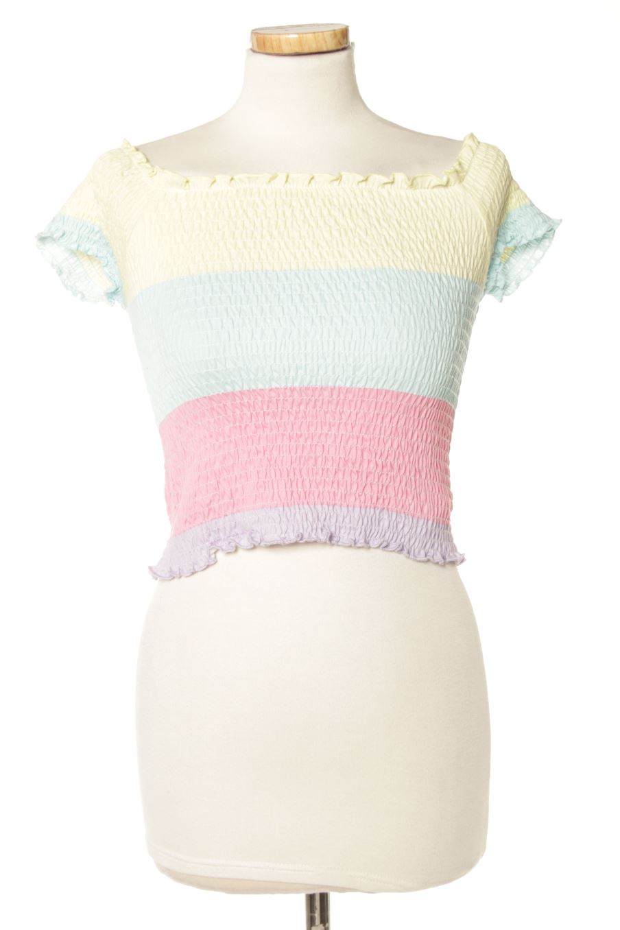 T-shirt Stradivarius de la taille XS, de couleur imprimés