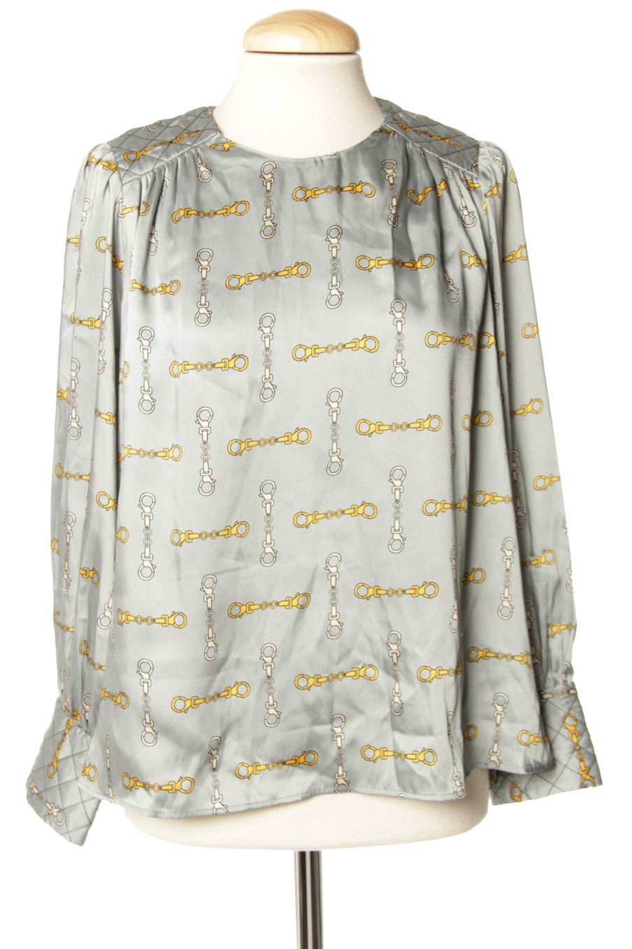 Blusa de manga larga de Zara de la talla XS, de color estampado
