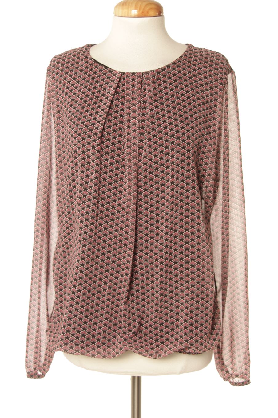 Blusa a maniche lunghe de mxo design de la talla M, de color stampato