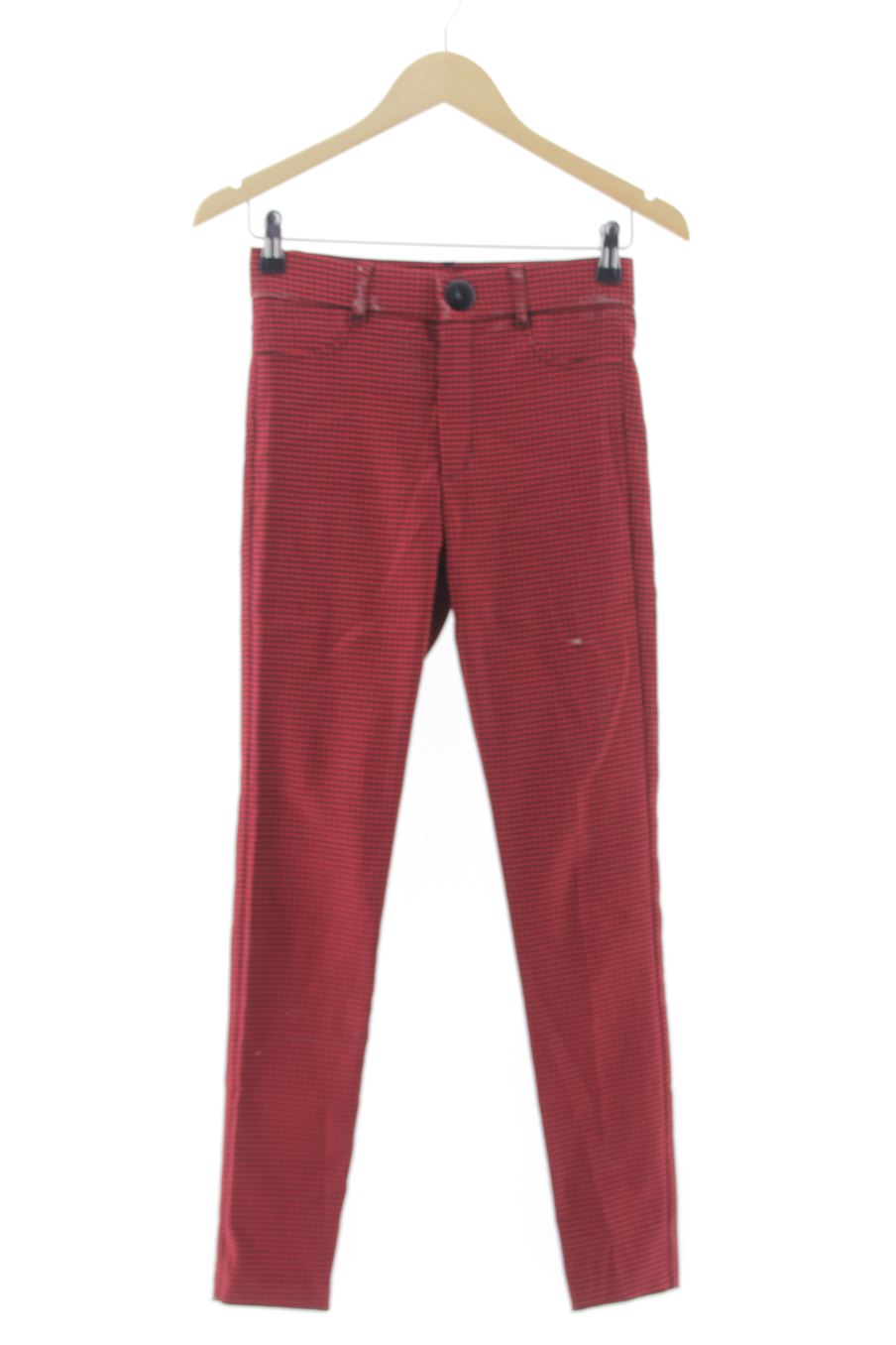 Pantalon Zara de la taille S, de couleur carreaux