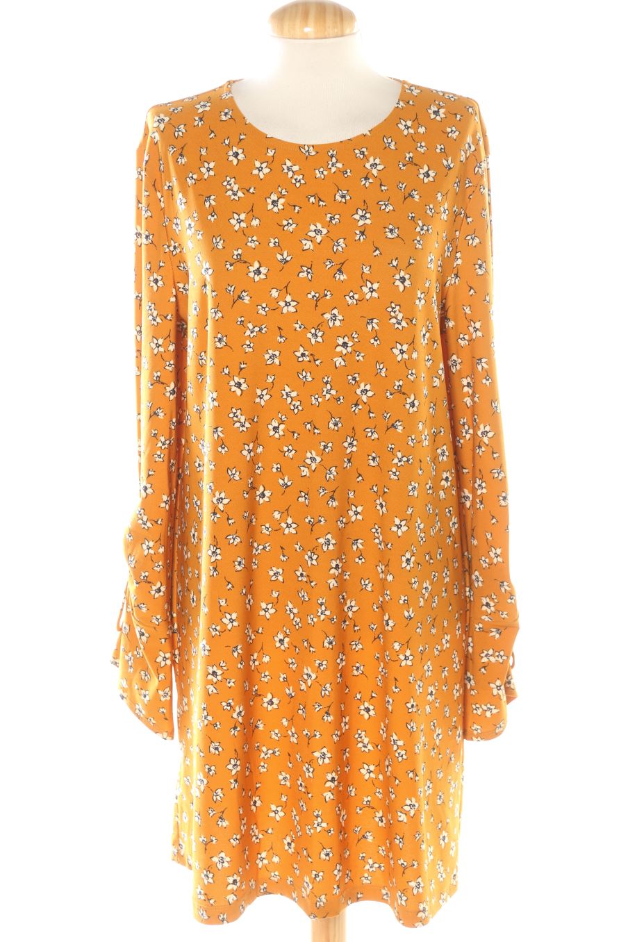 Robe casual Mango de la taille L, de couleur moutarde