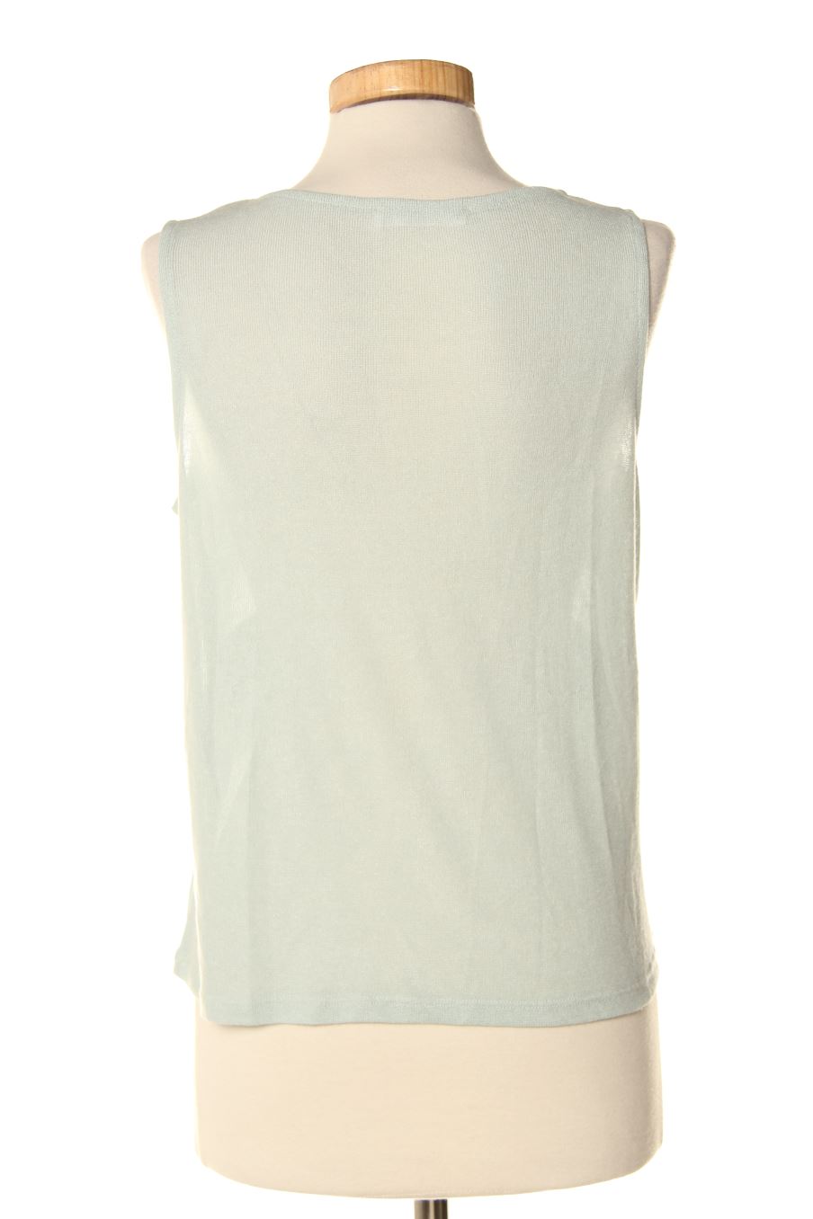 Camiseta sin mangas de Mng de la talla S, de color verde
