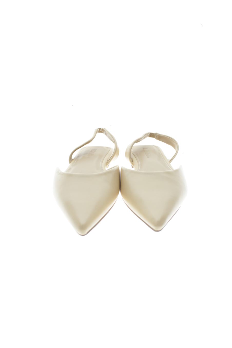 Sandalias planas de justfab de la talla 36, de color beige de