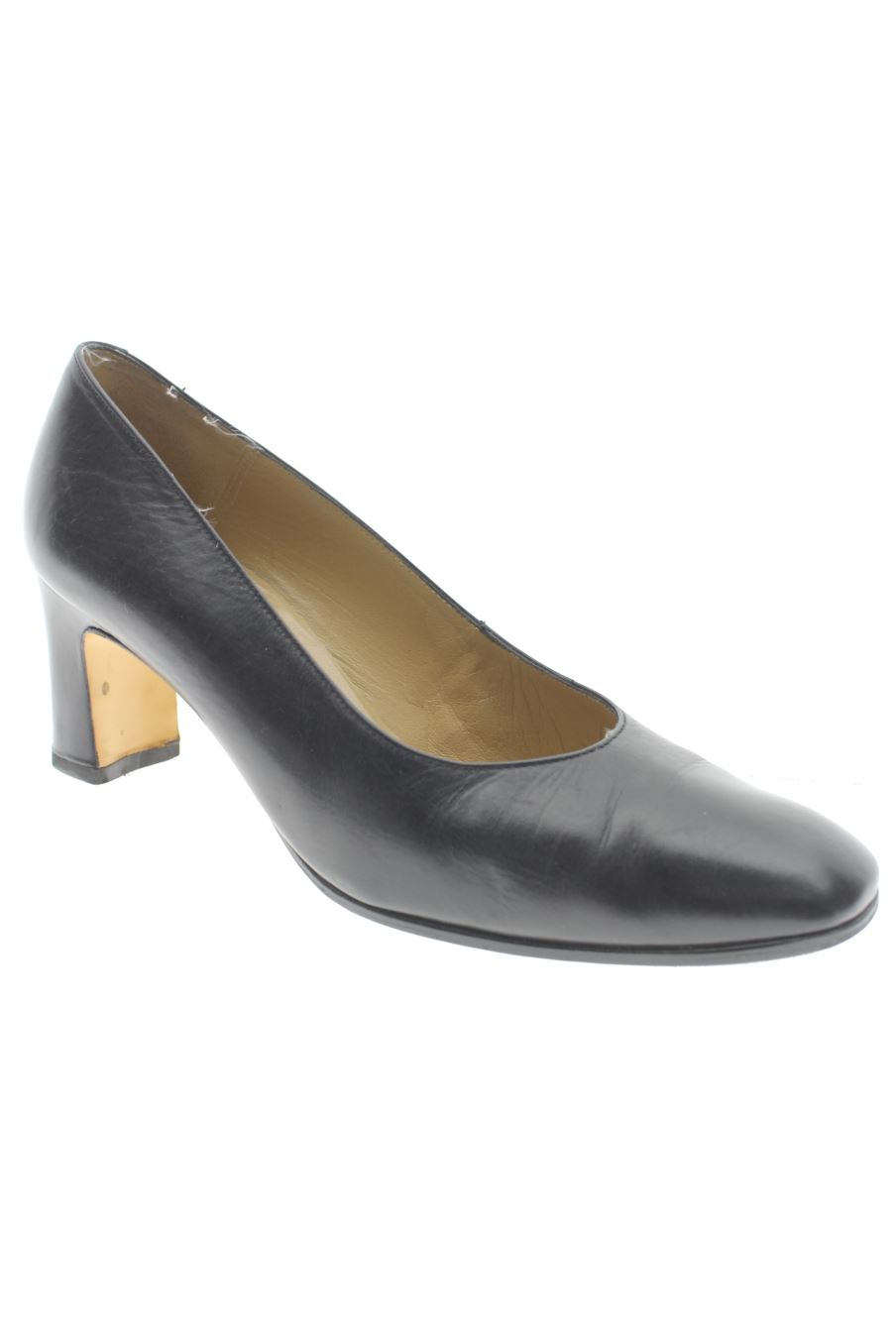 Zapatos de tacon de Paco Herrero de la talla 37, de color negro de