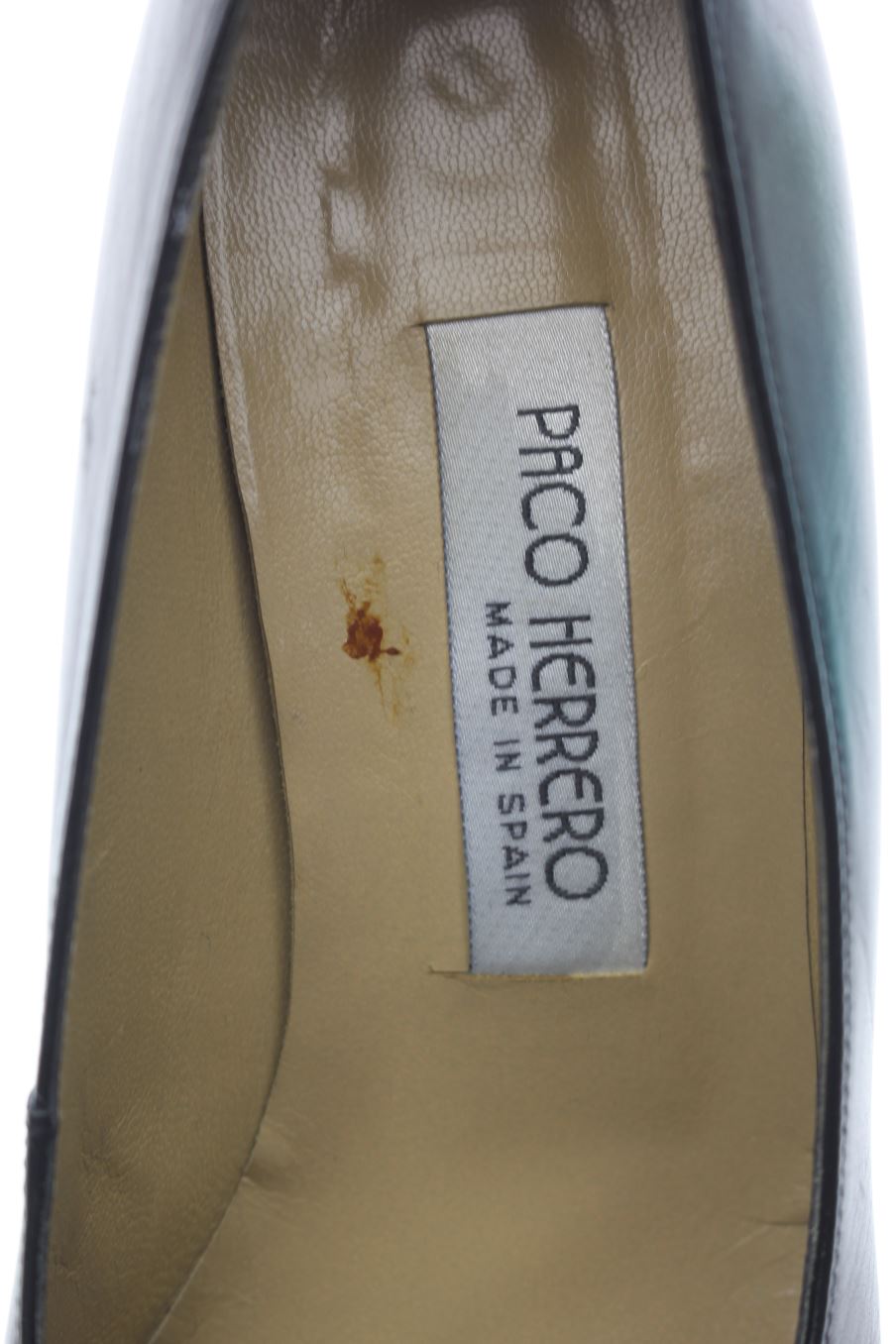 Zapatos de tacon de Paco Herrero de la talla 37, de color negro de