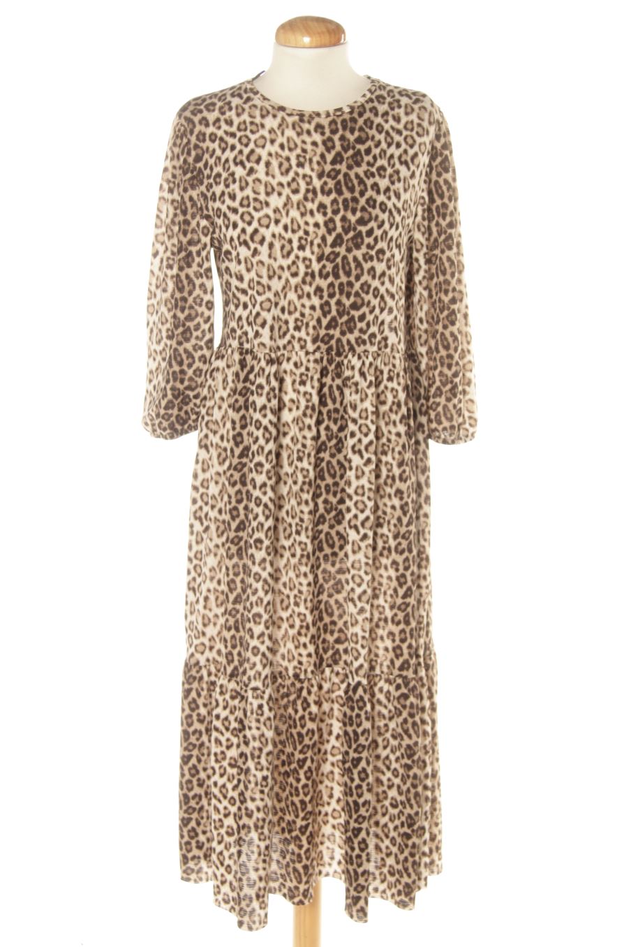 Robe casual Zara de la taille S, de couleur animal print