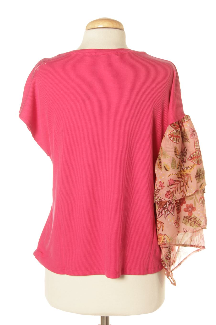 T-shirt Desigual de la taille S, de couleur rose