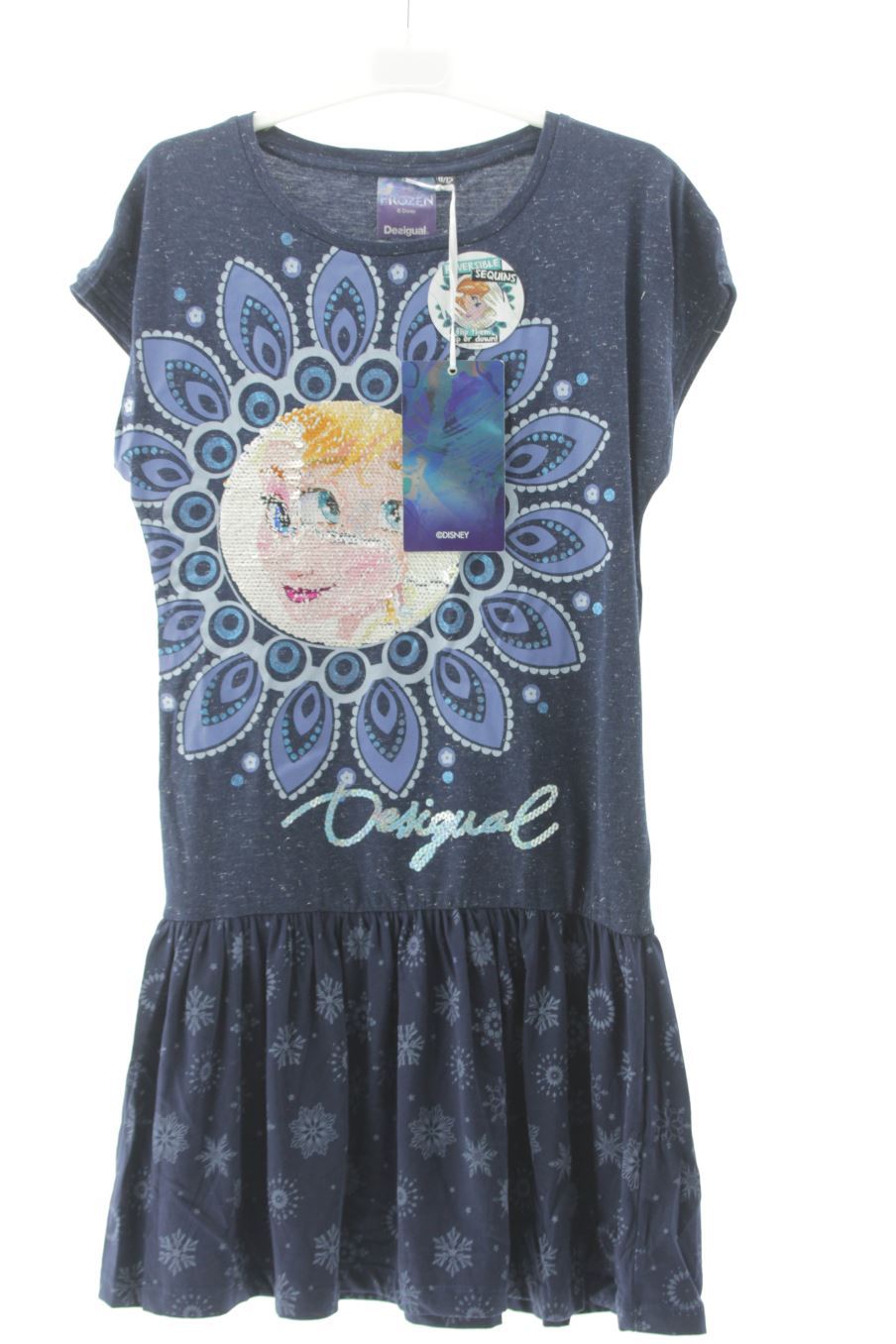 Robe casual Desigual de la taille 11 ans avec une étiquette