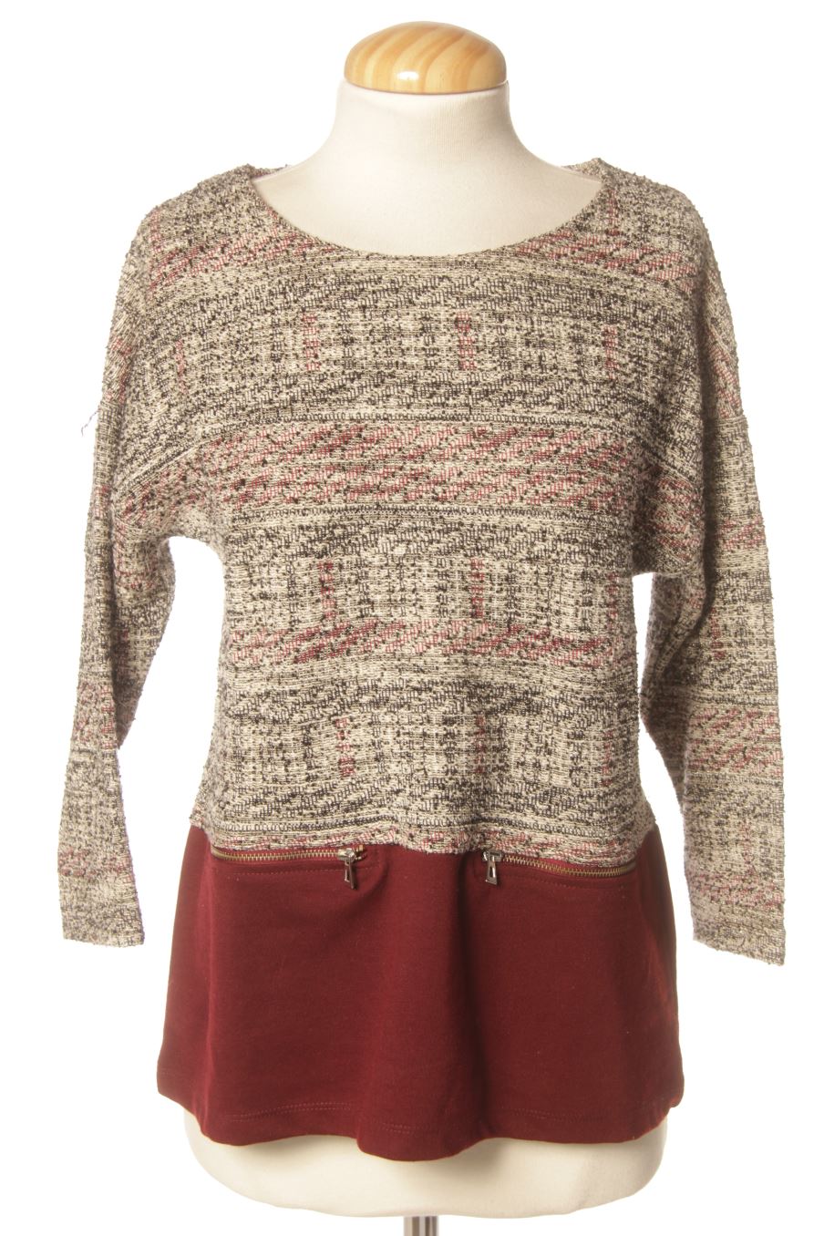Pull Stradivarius de la taille S, de couleur imprimés
