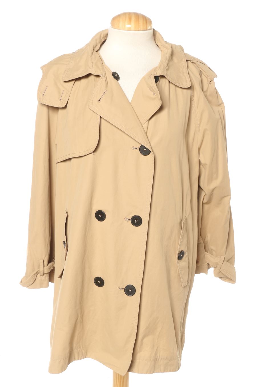 Gabardine Zara de la taille M, de couleur beige