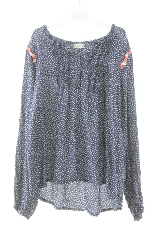 Blusa a maniche lunghe