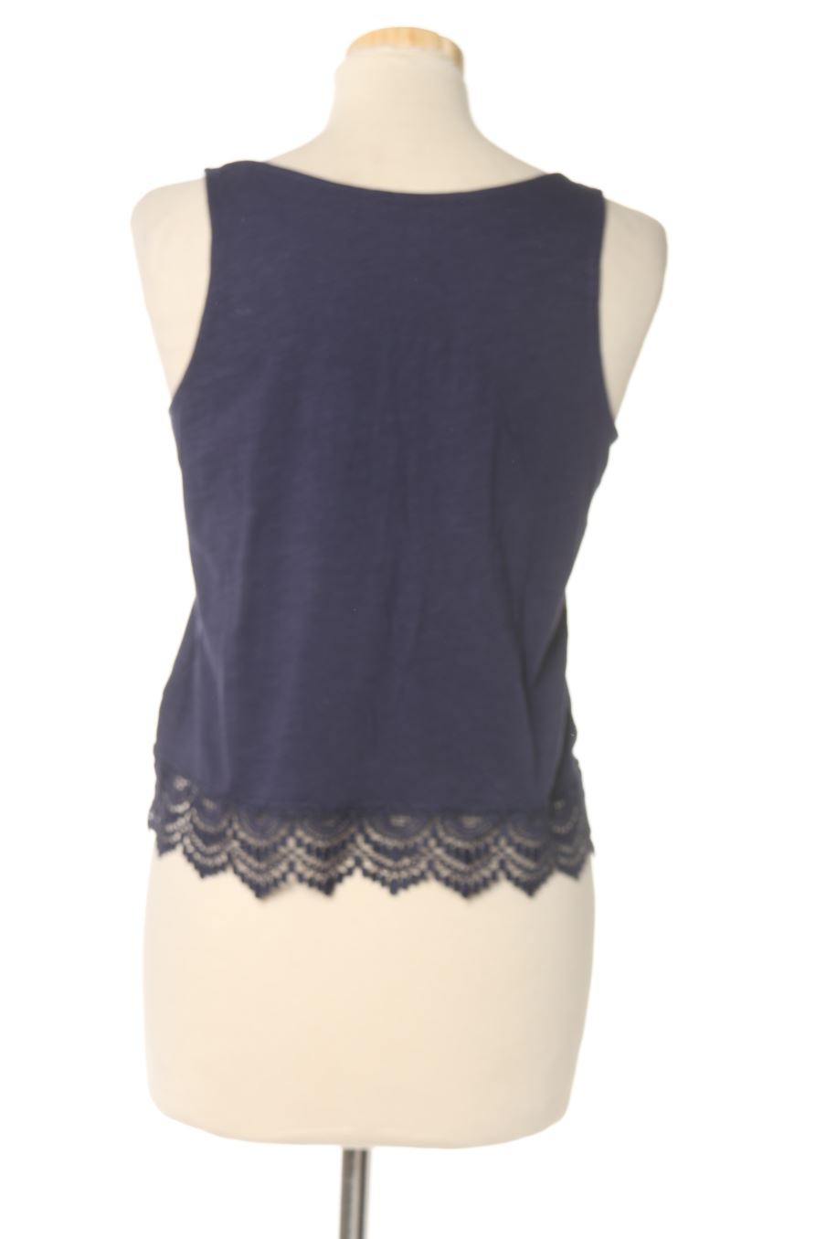 Aufwändiges Top von Terranova Größe M, Farbe Marineblau, für