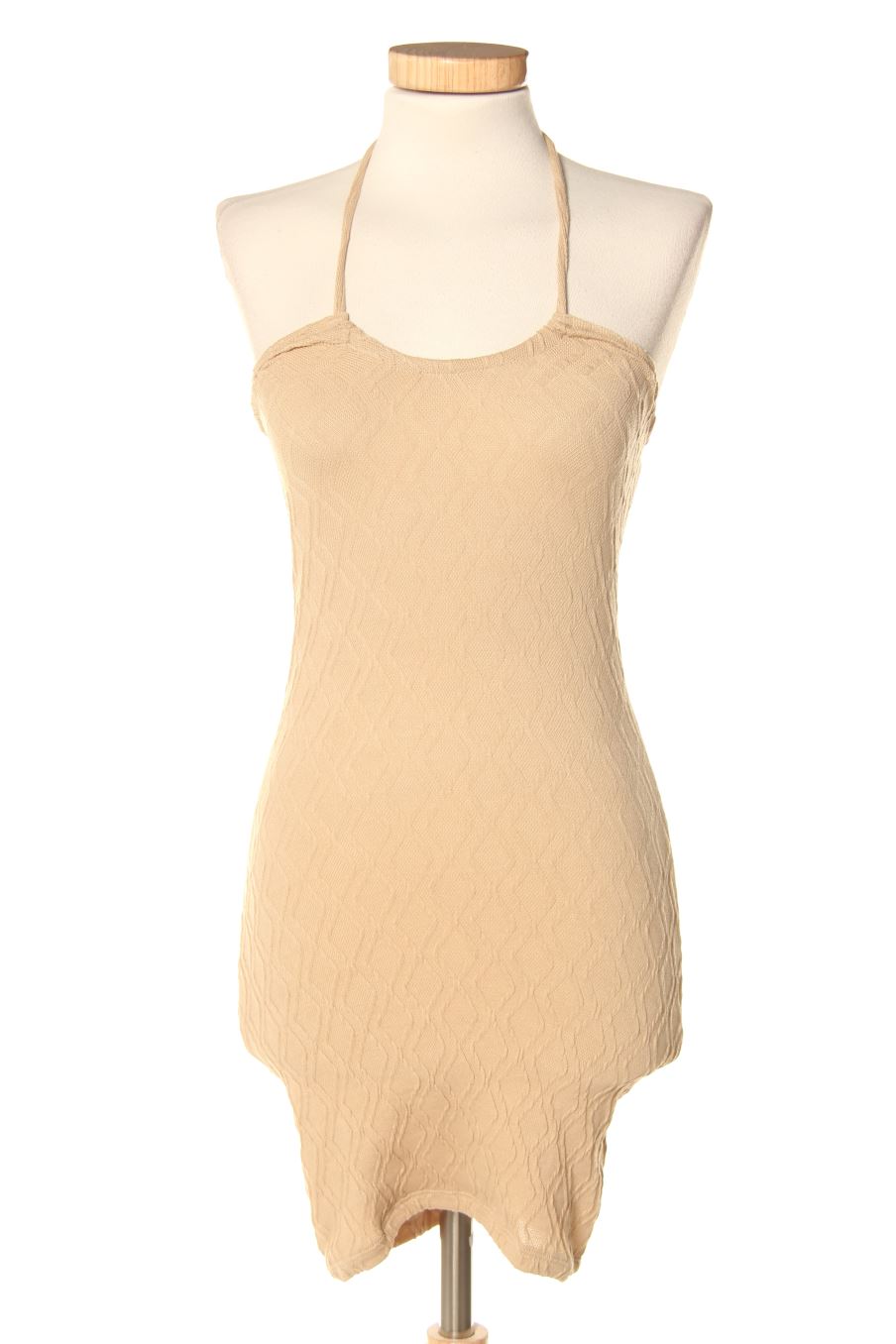 Einfaches Kleid von H&M Größe XS, Farbe Braun, für