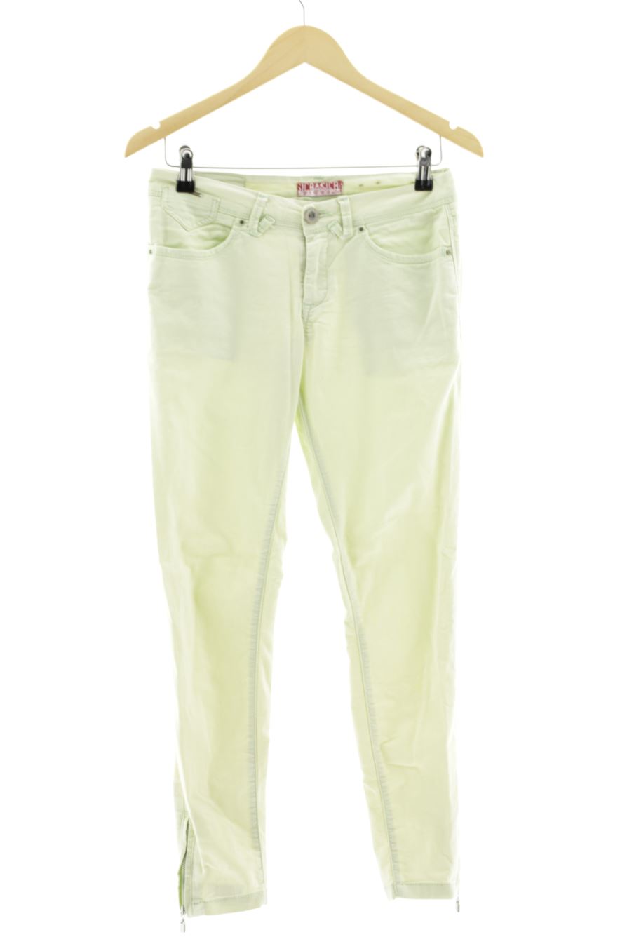 Jeans de Springfield de la talla 38, de color verde