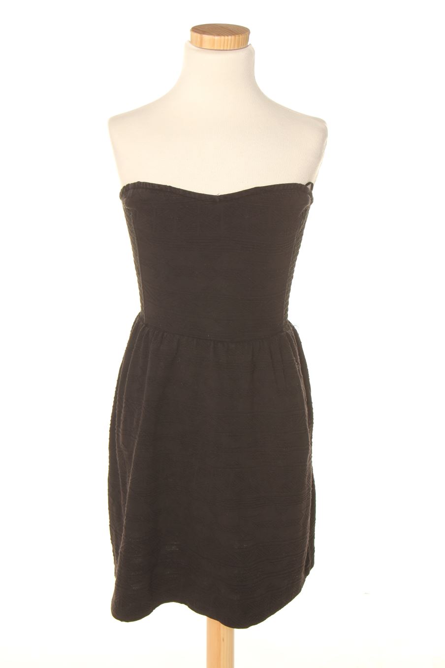 Einfaches Kleid von Bershka Größe XS, Farbe Schwarz, für
