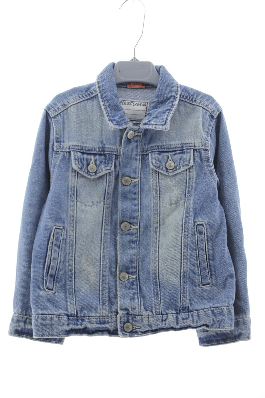 Blouson Tape à l`oeil de la taille 5 ans de denim de seconde main