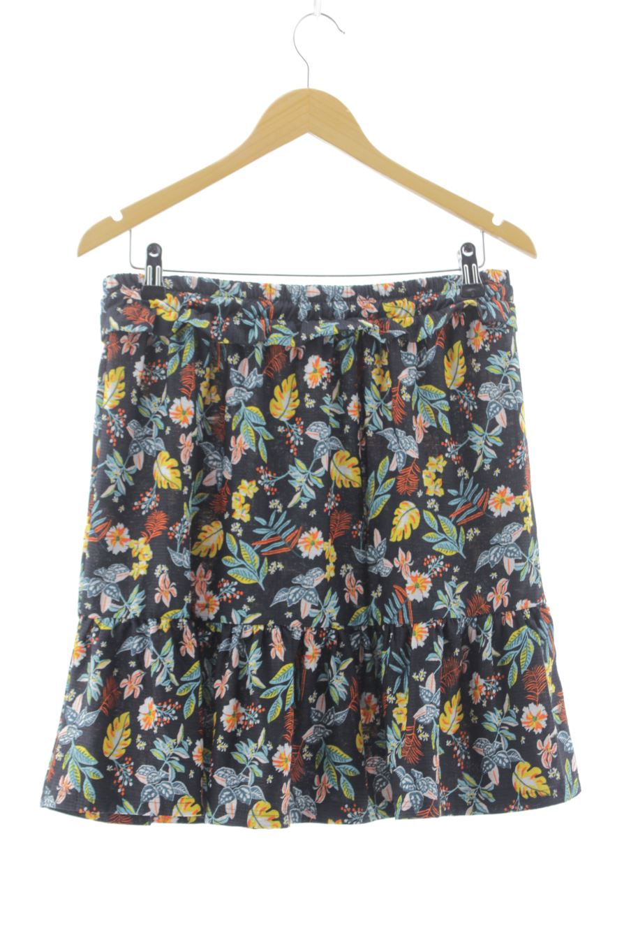 Falda de Promod de la talla 42, de color flores