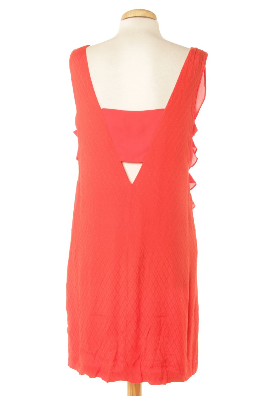 Robe casual Kookai de la taille M de couleur rouge