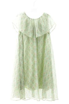 Aufwändiges Kleid 134 Coconut
