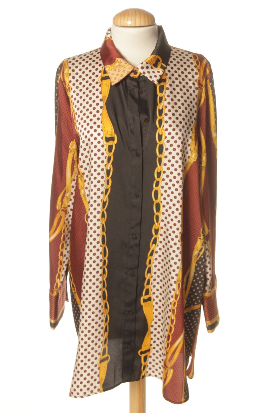 Chemise Zara de la taille L, de couleur imprimés