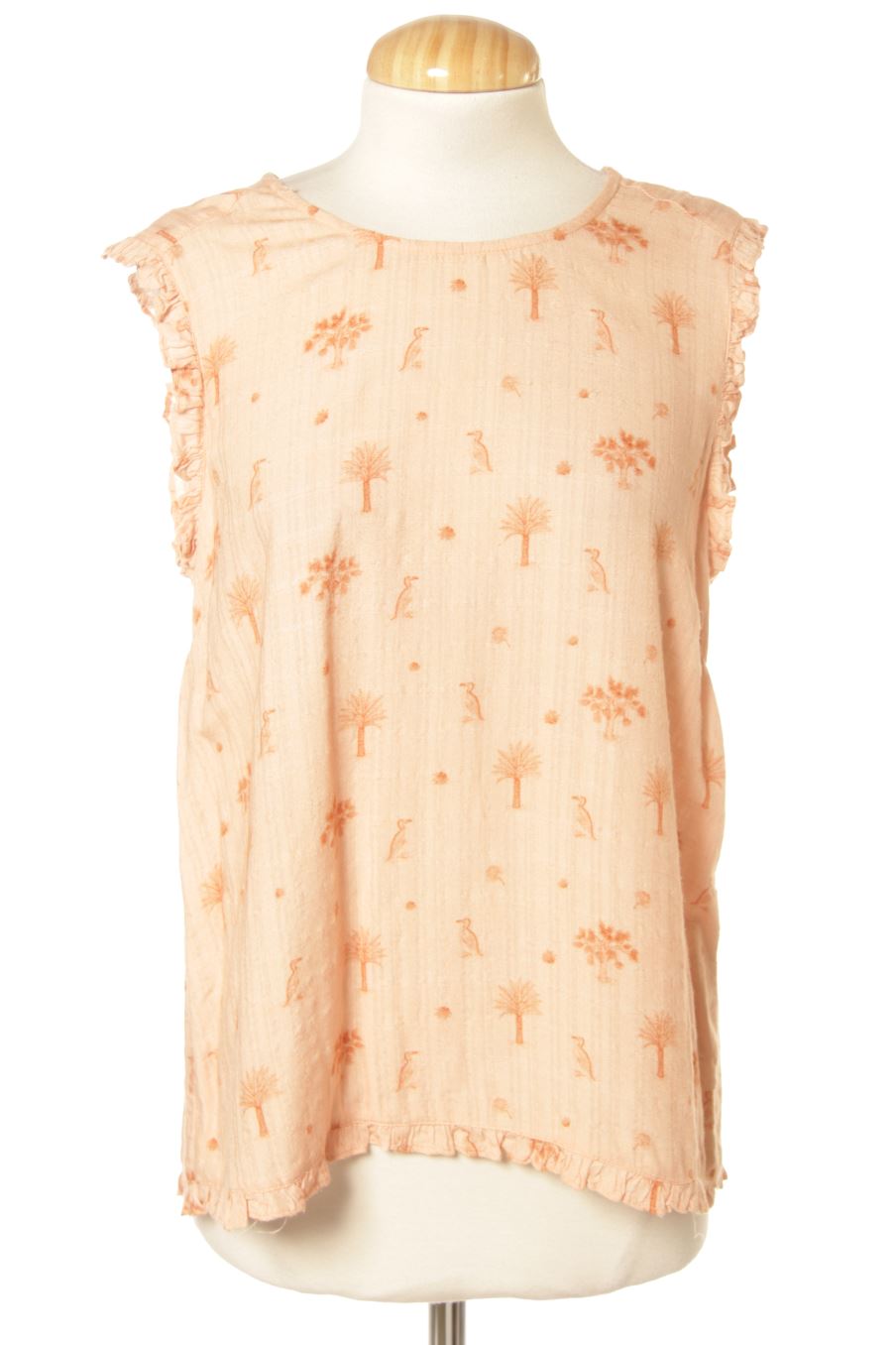 Kurzärmelige Bluse von Indi&Cold Größe S, Farbe Aufdruck, für