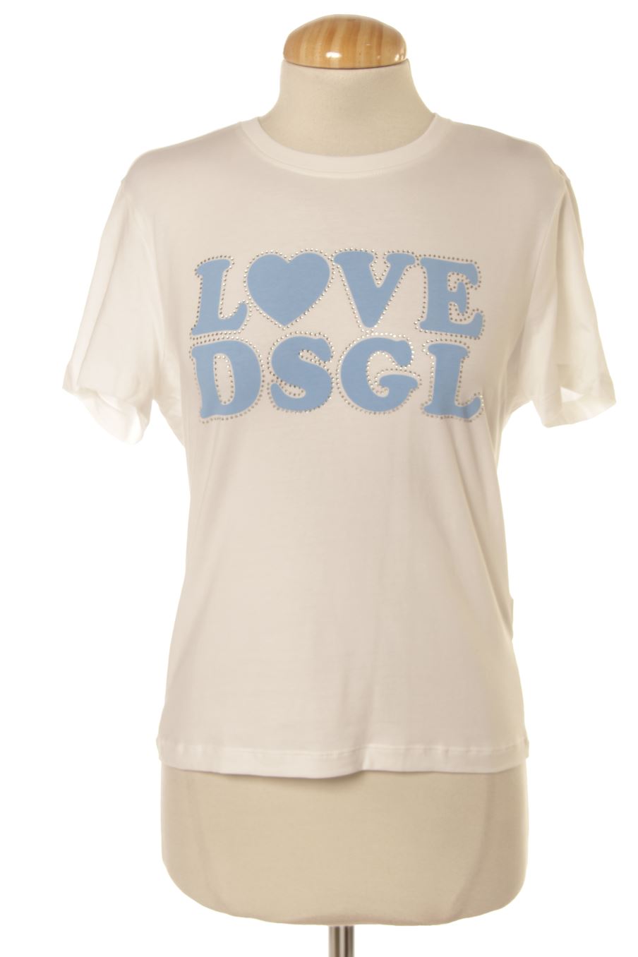 Camiseta de Desigual de la talla M, de color blanco