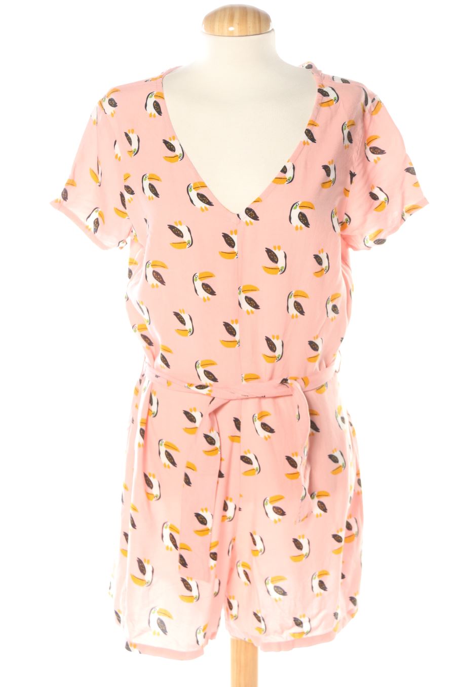 Mono de SKN de la talla XL, de color rosa