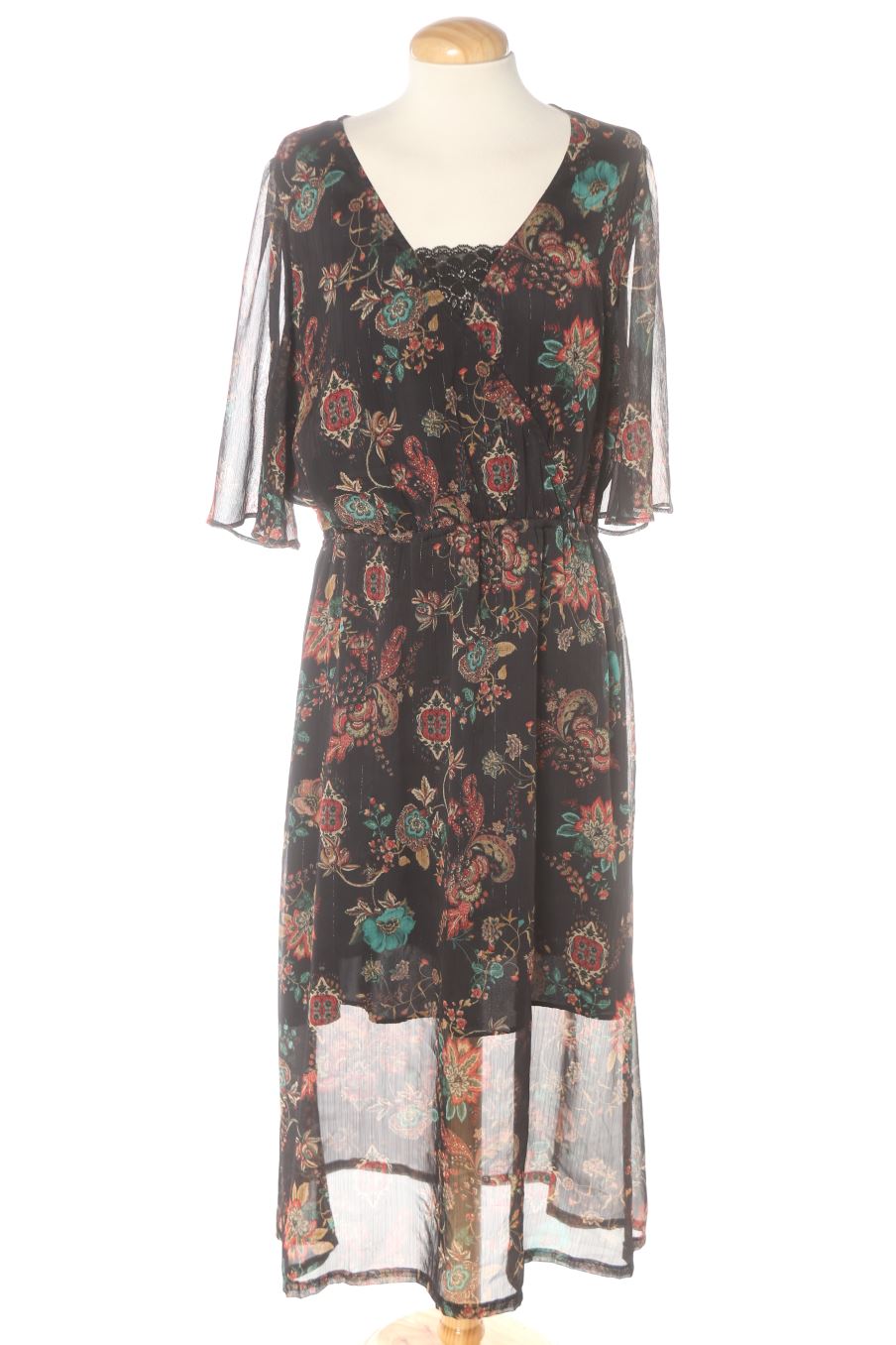 Robe casual Ikks de la taille L, de couleur imprimés