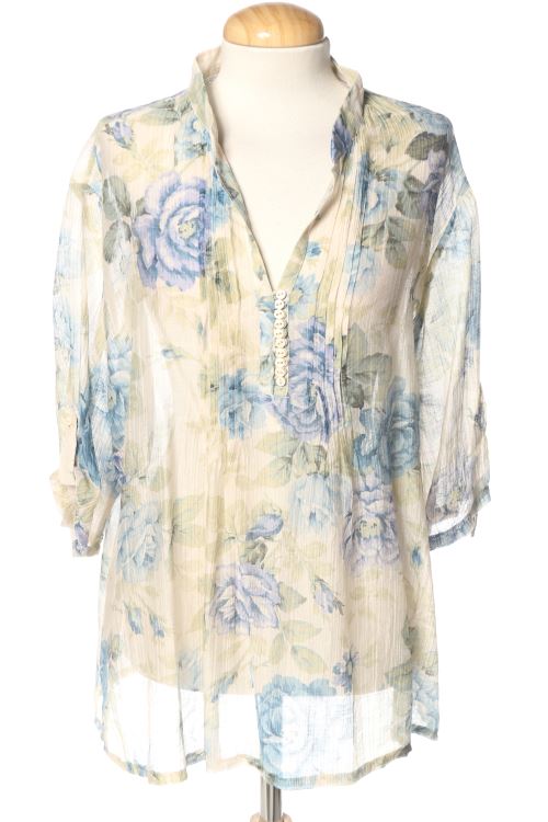 Blusa a maniche corte