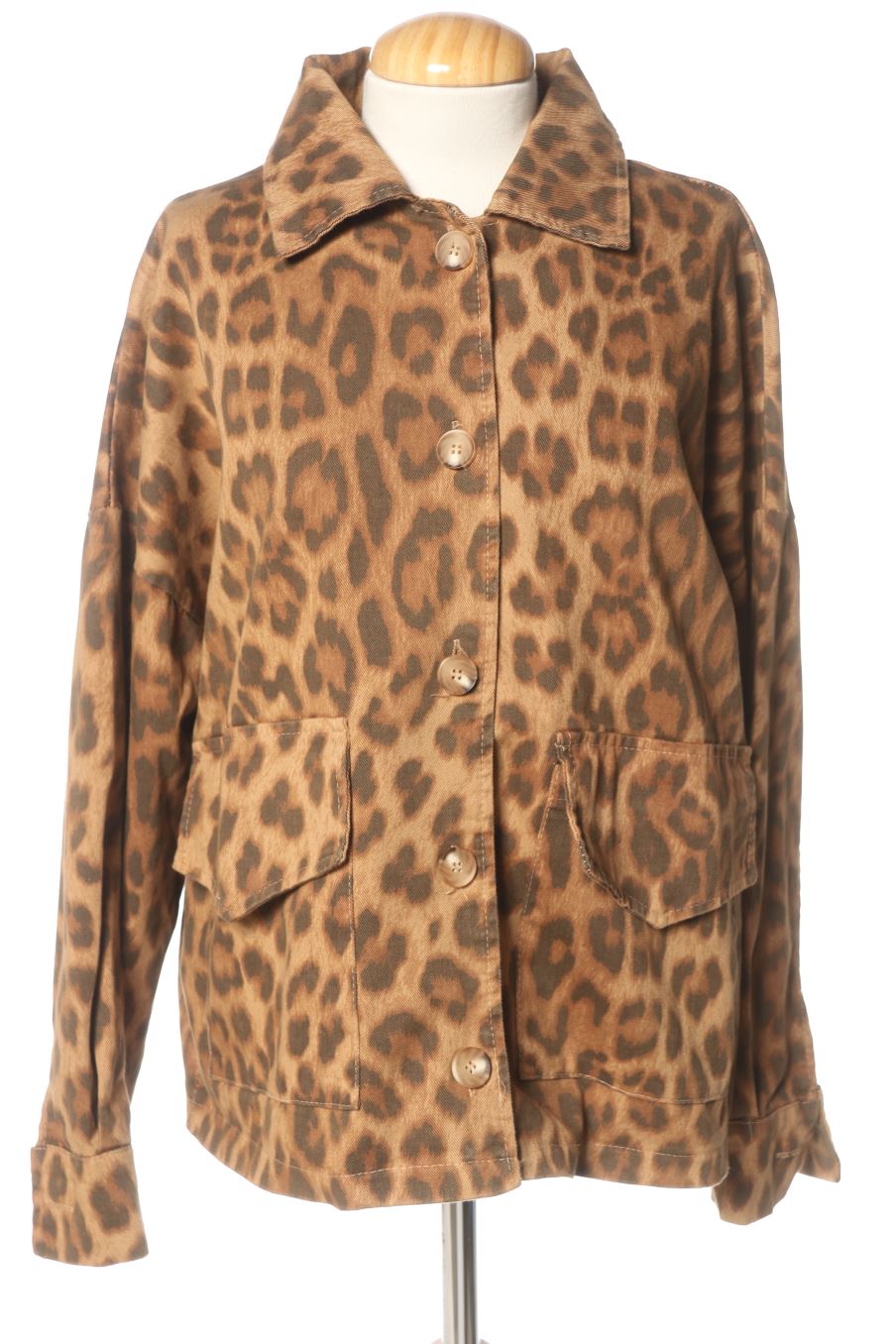 Blouson Made in italy de la taille Taille unique, de couleur animal print de denim