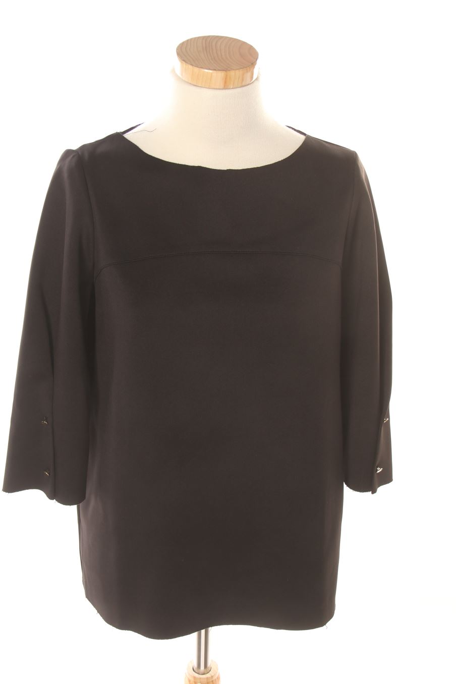 Blouse à manches longues SUITEBLANCO de la taille S, de couleur noir