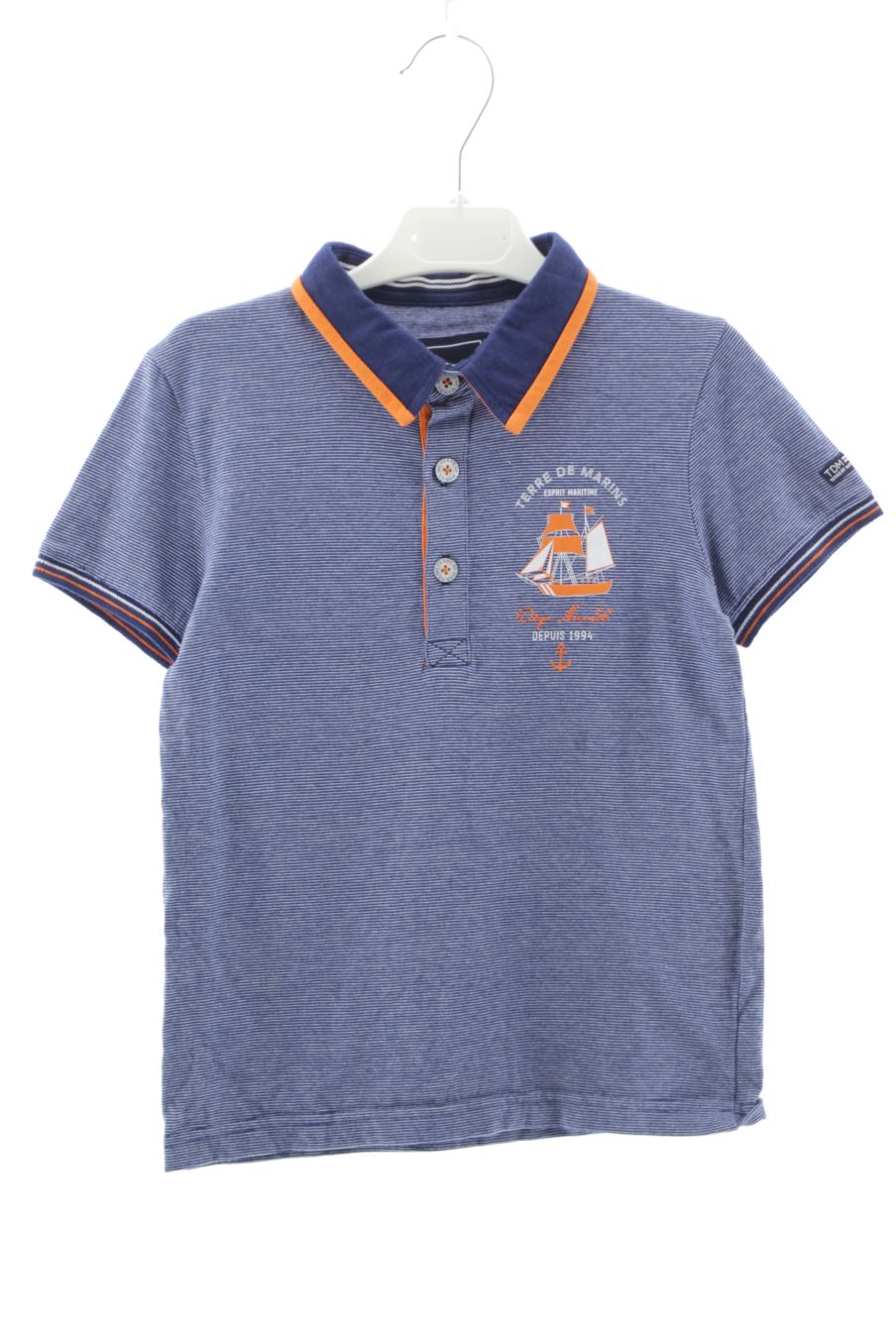 Polo  Terre de Marins de la taille 8 ans de seconde main