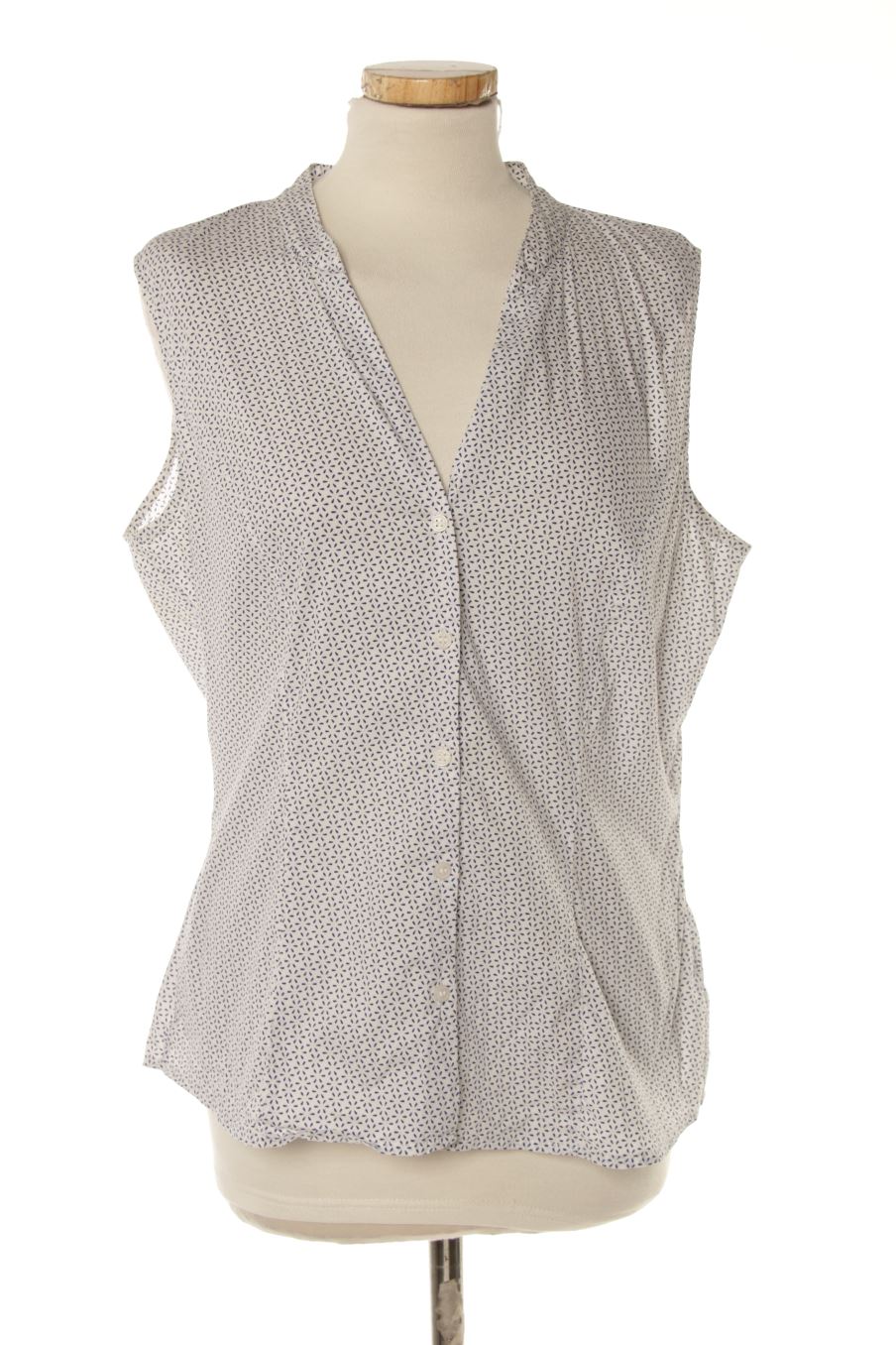 Camisa sin mangas de H&M de la talla 44, de color estampado